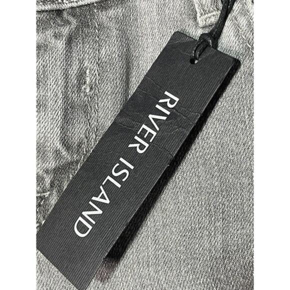 River Island‎ New With Tags jeans Womens Size 10R Inseam 24 - Picture 4 of 8